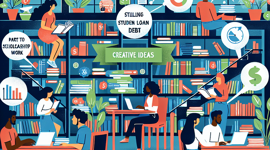 Creative Ways to Tackle Student Loan Debt While Still in School