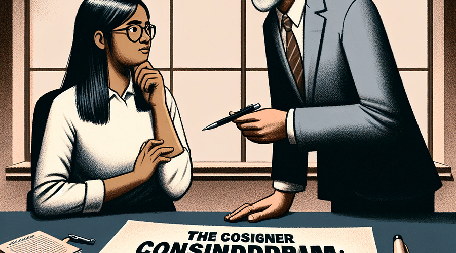 The Cosigner Conundrum: When You Need One and How to Choose Wisely